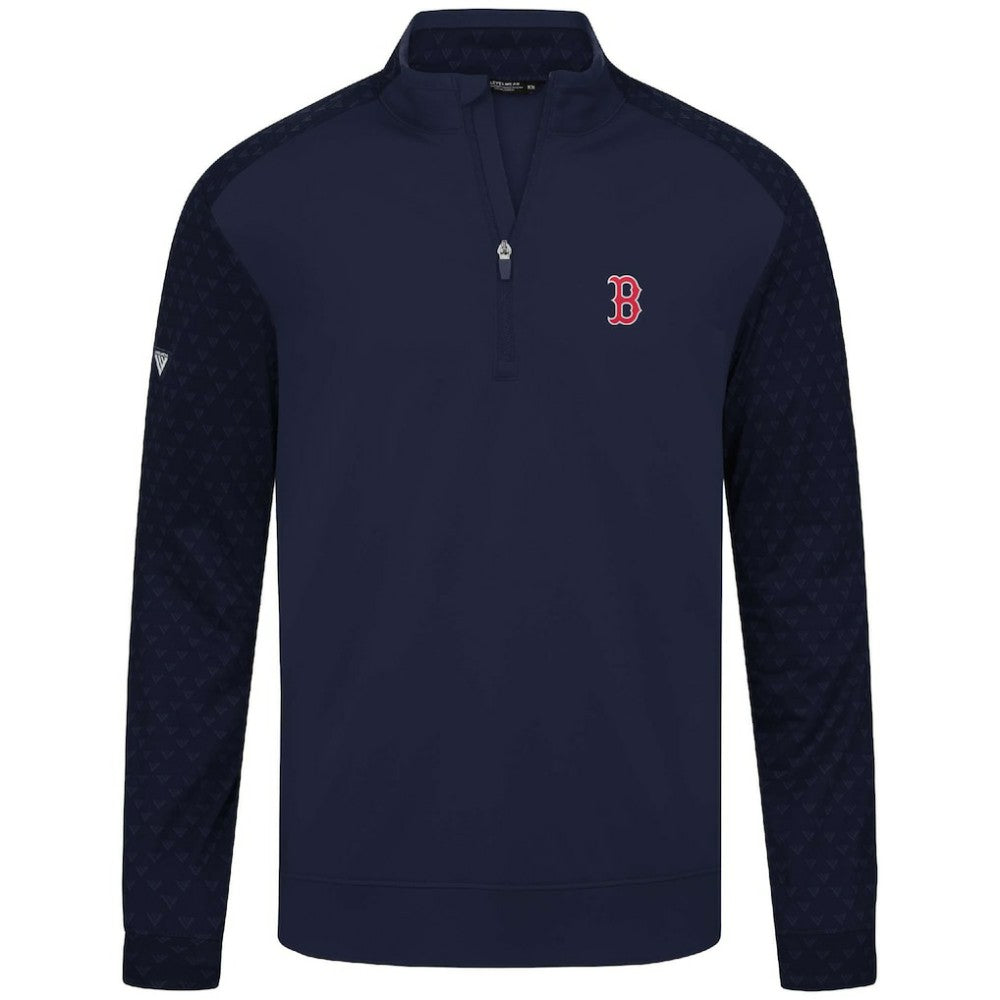 Boston Red Sox Levelwear Aztec Insignia 2.0 Quarter-Zip Pullover Top | MLB New