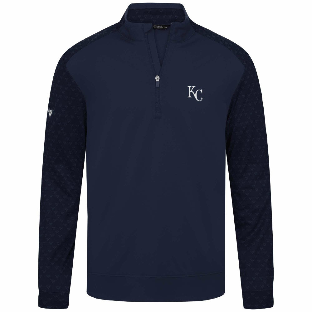 Kansas City Royals Levelwear Aztec Insignia 2.0 Quarter-Zip Pullover Top | MLB Sale
