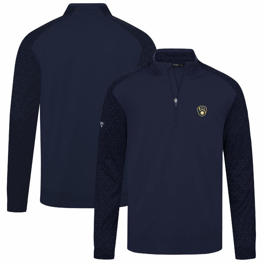Milwaukee Brewers Levelwear Aztec Insignia 2.0 Quarter-Zip Pullover Top | MLB US