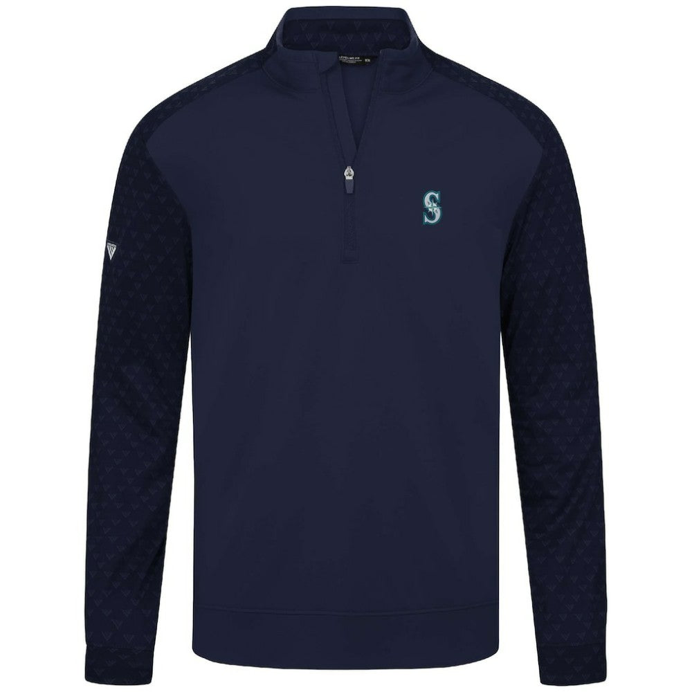 Seattle Mariners Levelwear Aztec Insignia 2.0 Quarter-Zip Pullover Top | MLB Shop