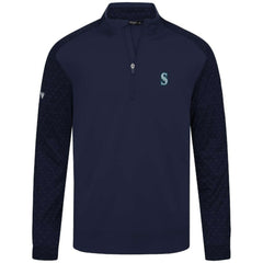 Seattle Mariners Levelwear Aztec Insignia 2.0 Quarter-Zip Pullover Top | MLB Shop