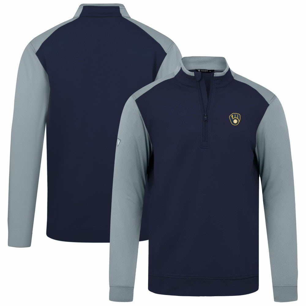Milwaukee Brewers Levelwear Insignia 2.0 Quarter-Zip Pullover Top | MLB Shop