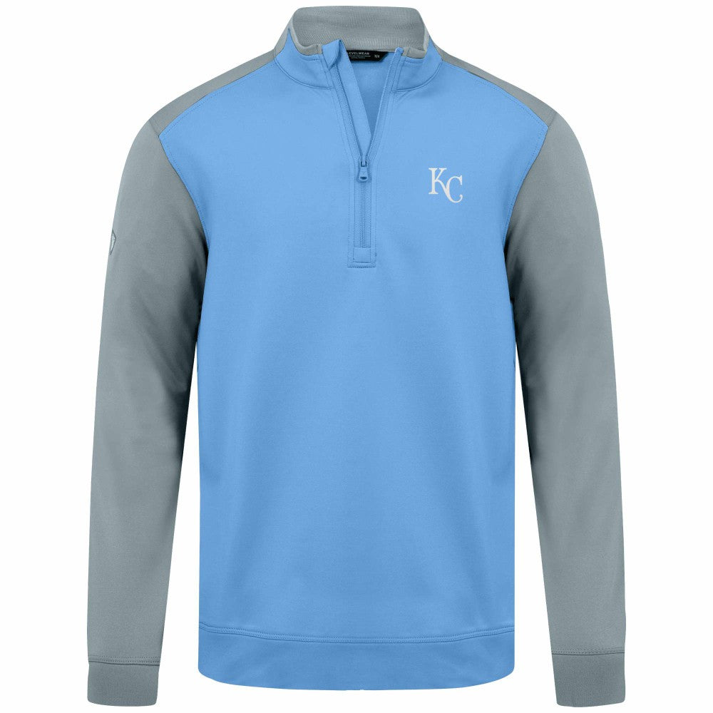 Kansas City Royals Levelwear Insignia 2.0 Quarter-Zip Pullover Top | MLB US