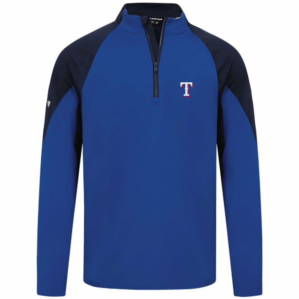 Texas Rangers Levelwear Cadet Insignia 2.0 Raglan Quarter-Zip Jacket | MLB Near me