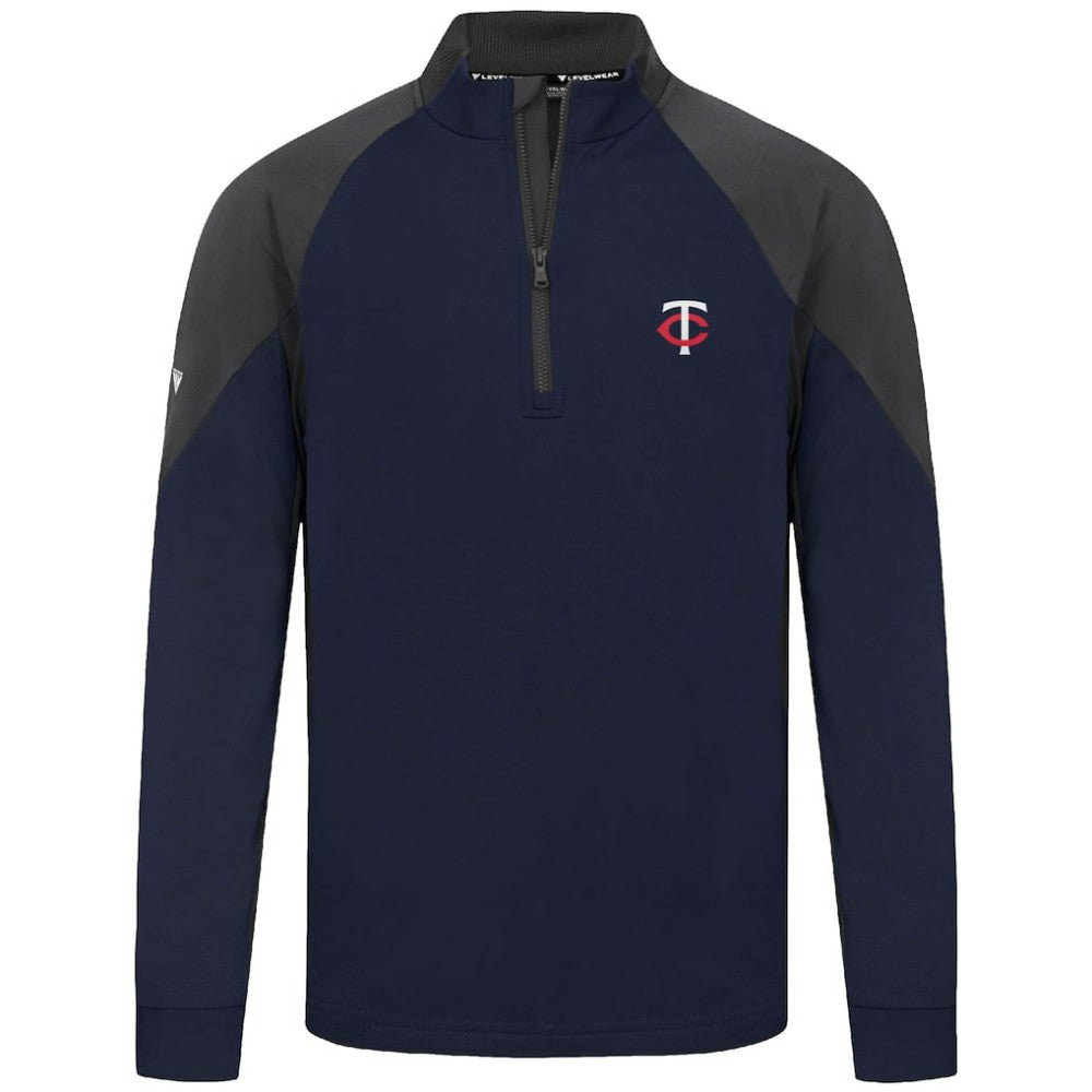 Minnesota Twins Levelwear Cadet Insignia 2.0 Raglan Quarter-Zip Jacket | MLB For sale