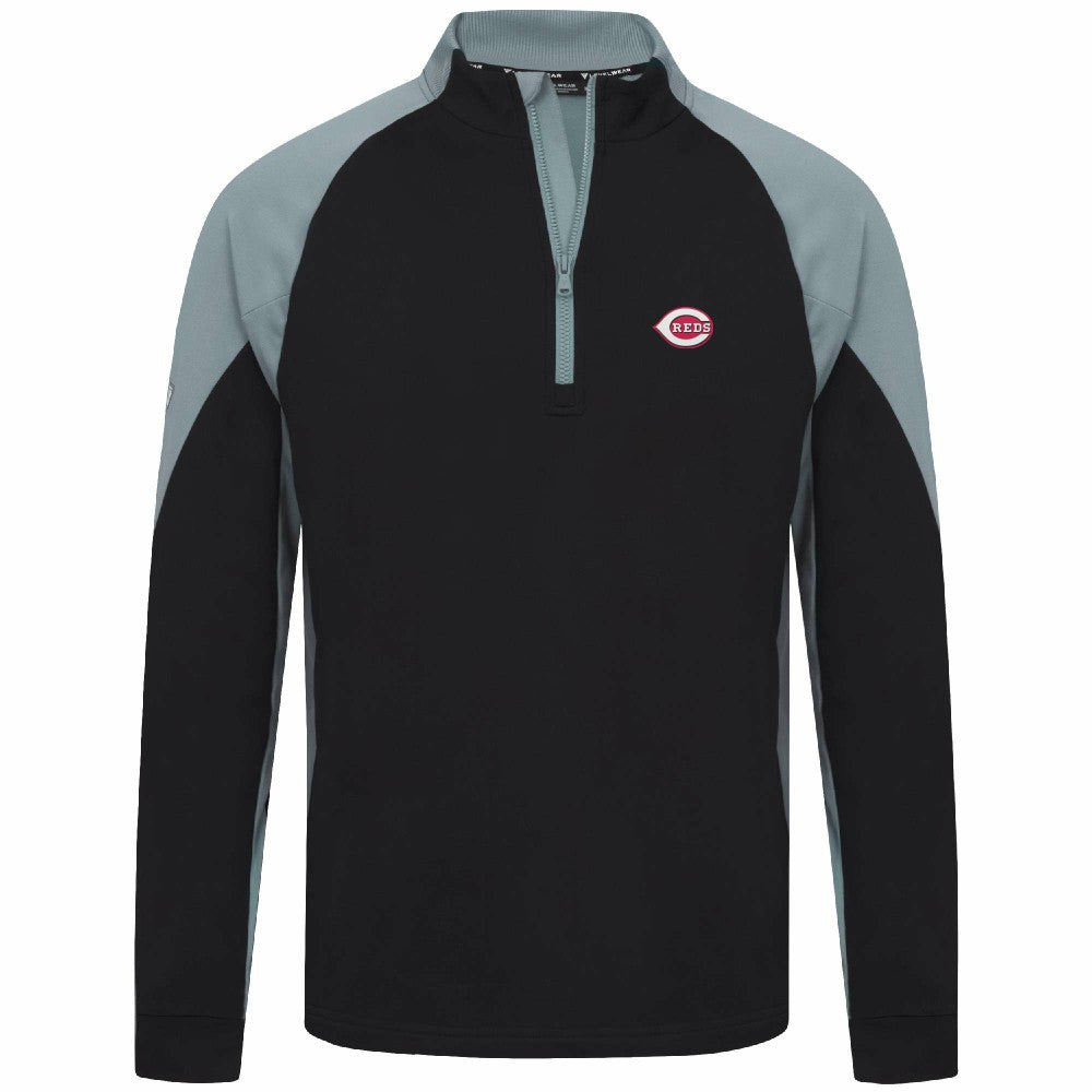 Cincinnati Reds Levelwear Cadet Insignia 2.0 Raglan Quarter-Zip Jacket | MLB Sale
