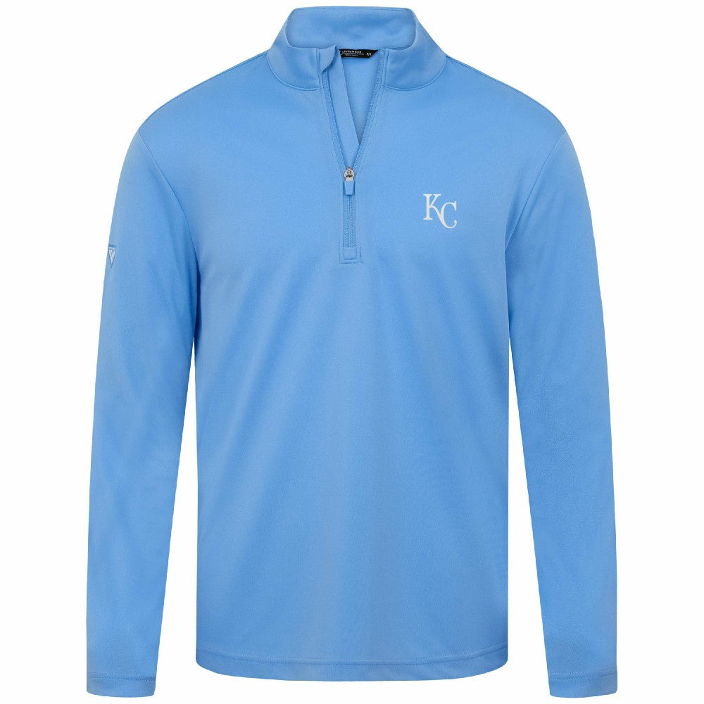 Kansas City Royals Levelwear Heron Insignia 2.0 Quarter-Zip Jacket | MLB Discount