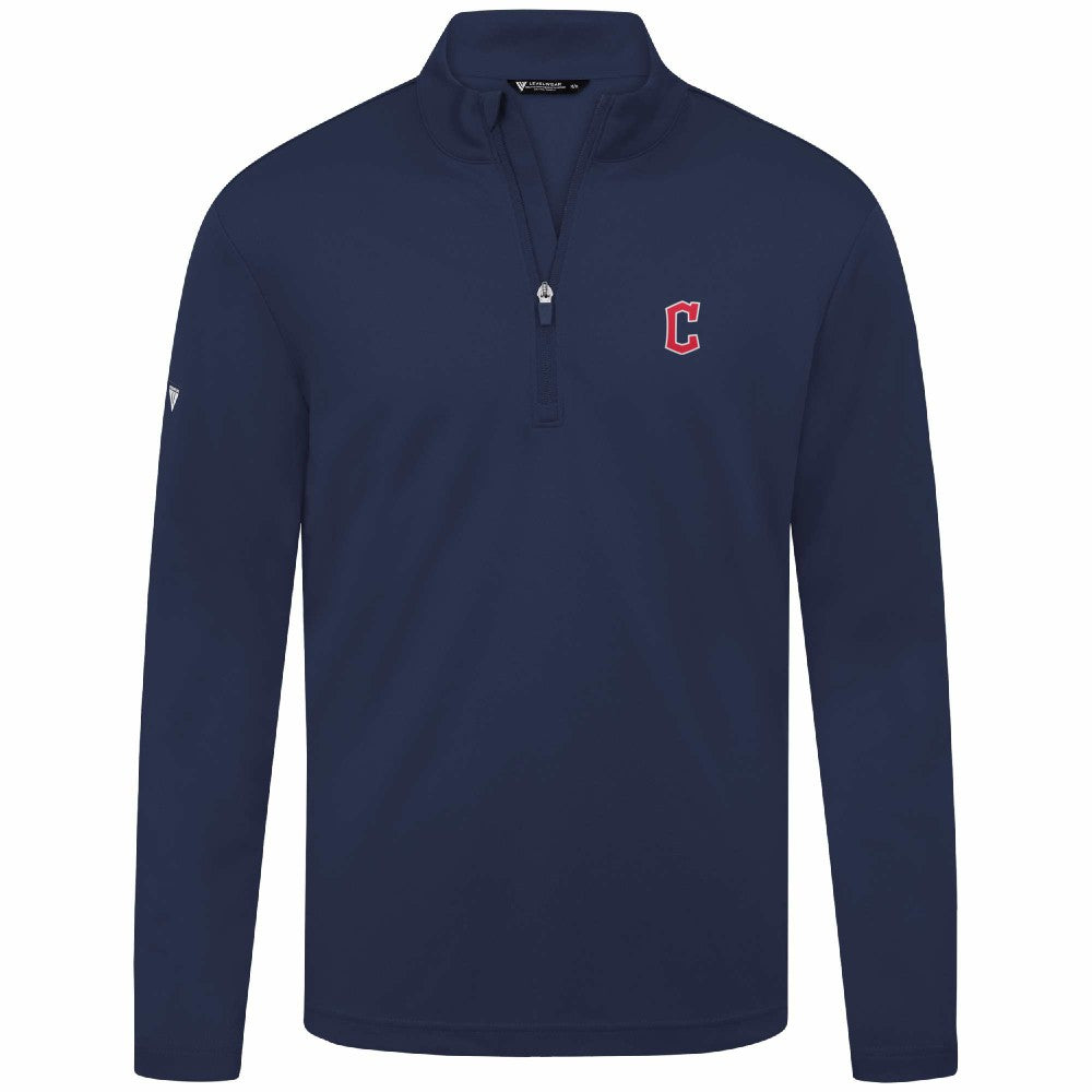 Cleveland Guardians Levelwear Heron Insignia 2.0 Quarter-Zip Jacket | MLB On Sale
