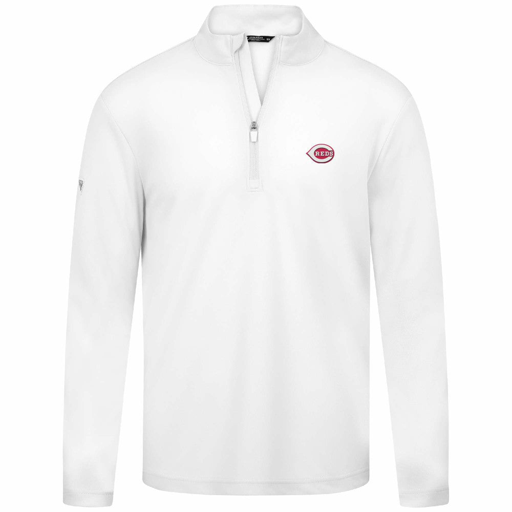 Cincinnati Reds Levelwear Heron Insignia 2.0 Quarter-Zip Jacket | MLB Shop