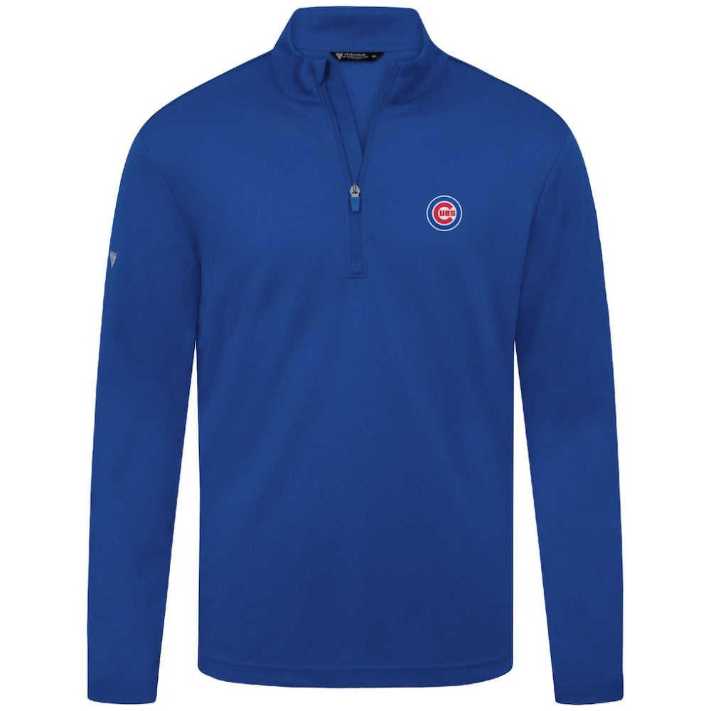 Chicago Cubs Levelwear Heron Insignia 2.0 Quarter-Zip Jacket | MLB US