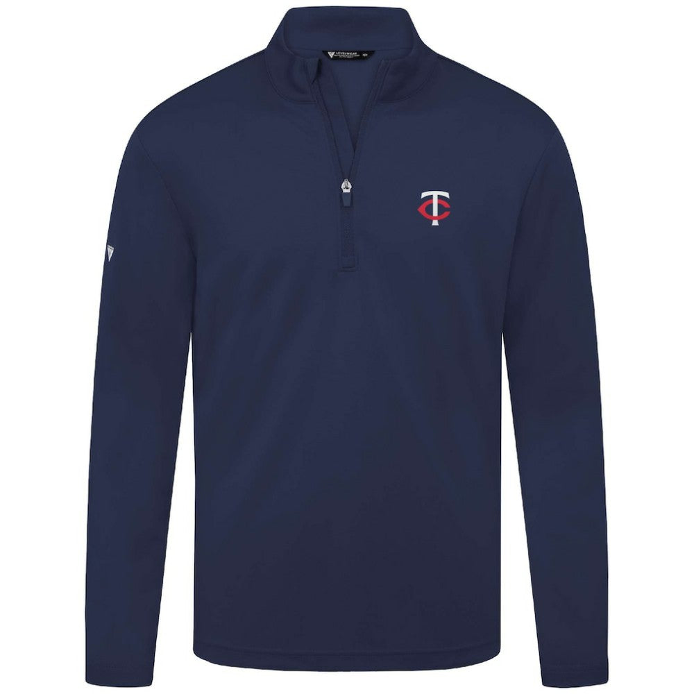 Minnesota Twins Levelwear Heron Insignia 2.0 Quarter-Zip Jacket | MLB New