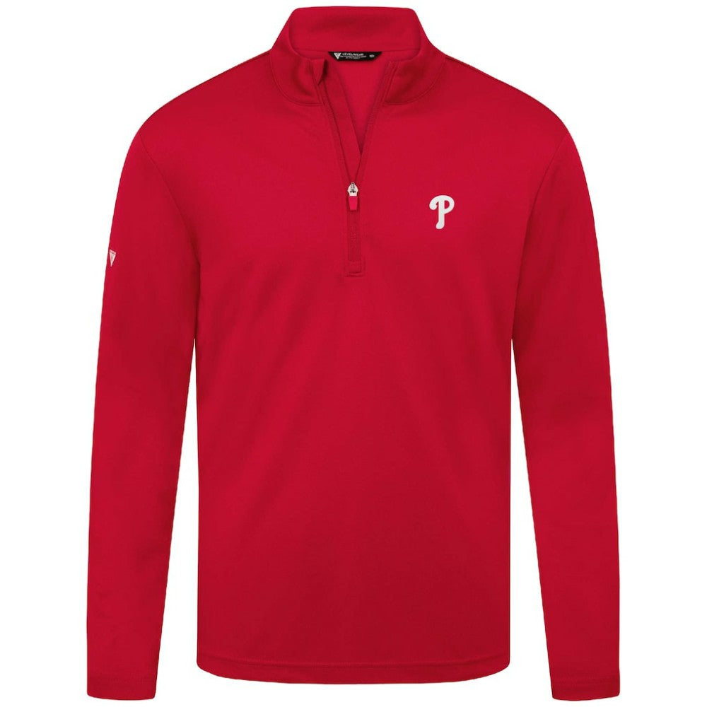 Philadelphia Phillies Levelwear Heron Insignia 2.0 Quarter-Zip Jacket | MLB Near me