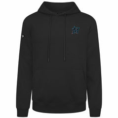 Miami Marlins Levelwear Podium Primary Pullover Hoodie | MLB Sale