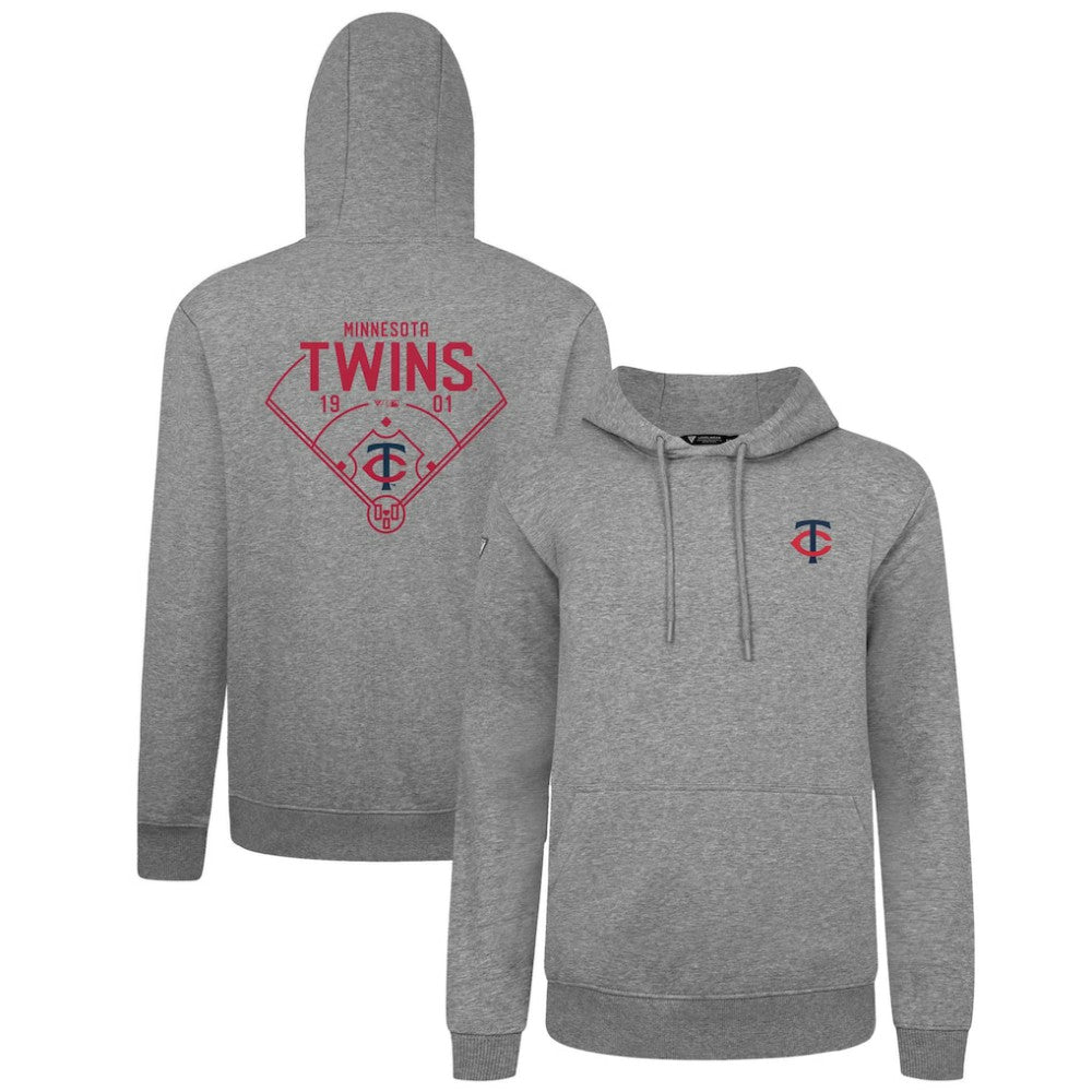 Minnesota Twins Levelwear Podium Primary Pullover Hoodie | MLB Discount