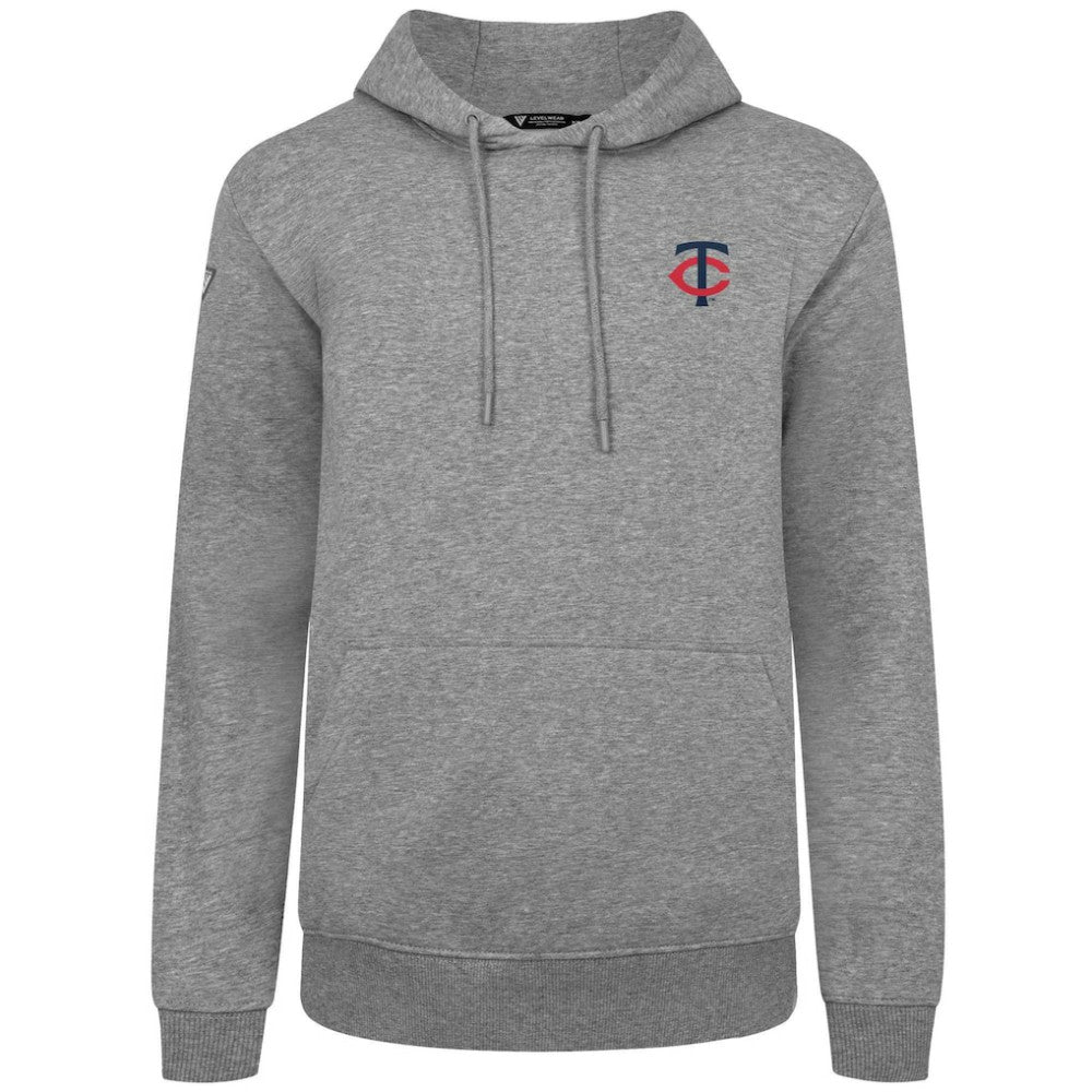 Minnesota Twins Levelwear Podium Primary Pullover Hoodie | MLB Discount