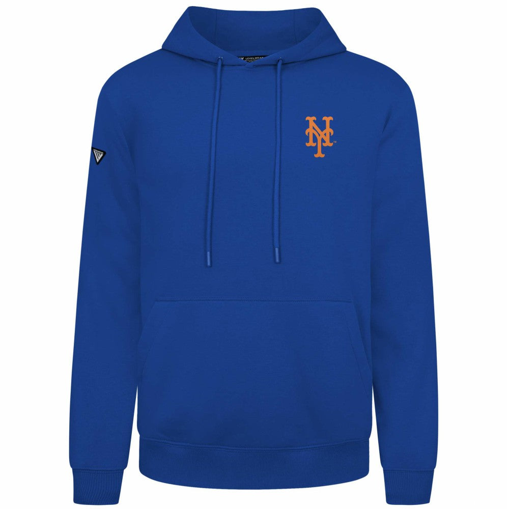 New York Mets Levelwear Podium Primary Pullover Hoodie | MLB For sale