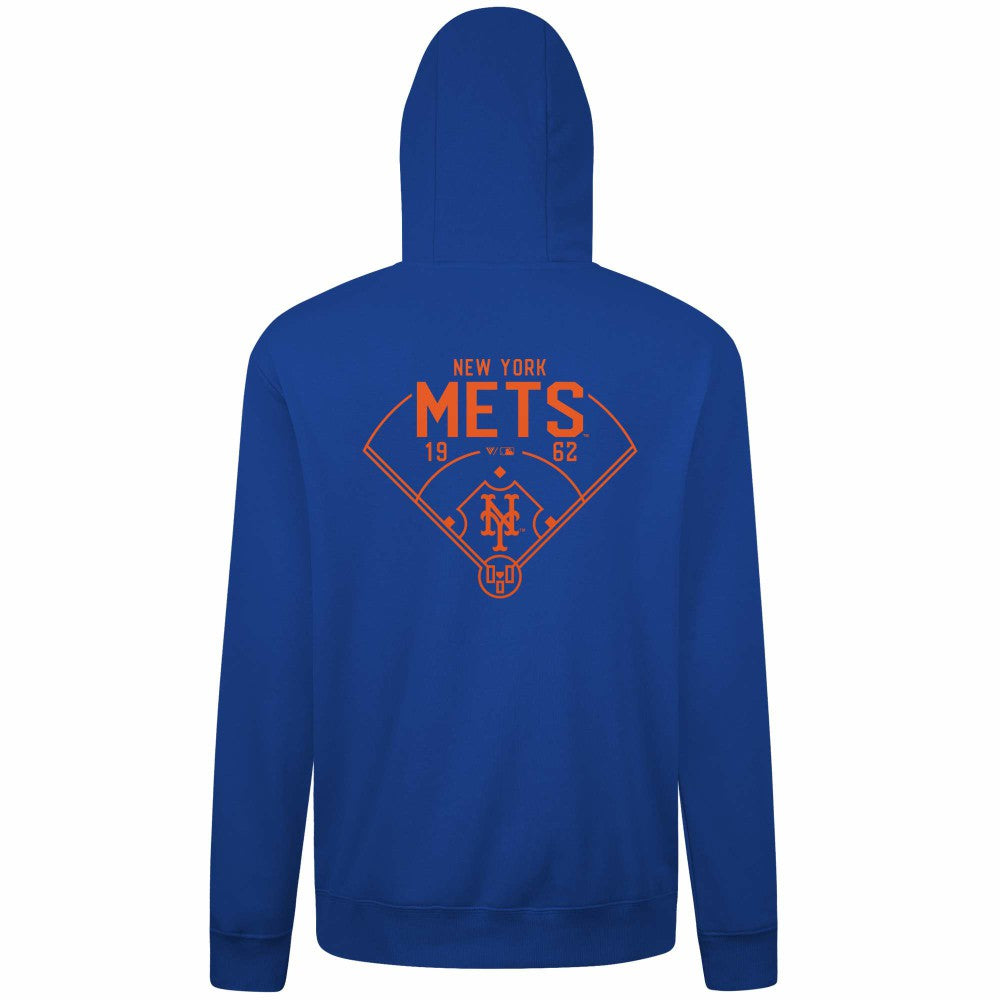 New York Mets Levelwear Podium Primary Pullover Hoodie | MLB For sale