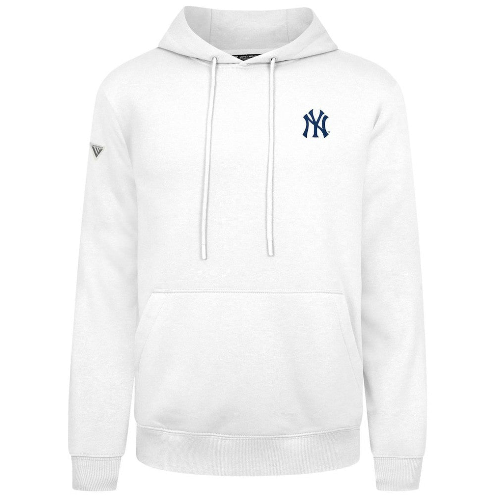 New York Yankees Levelwear Podium Primary Pullover Hoodie | MLB Online
