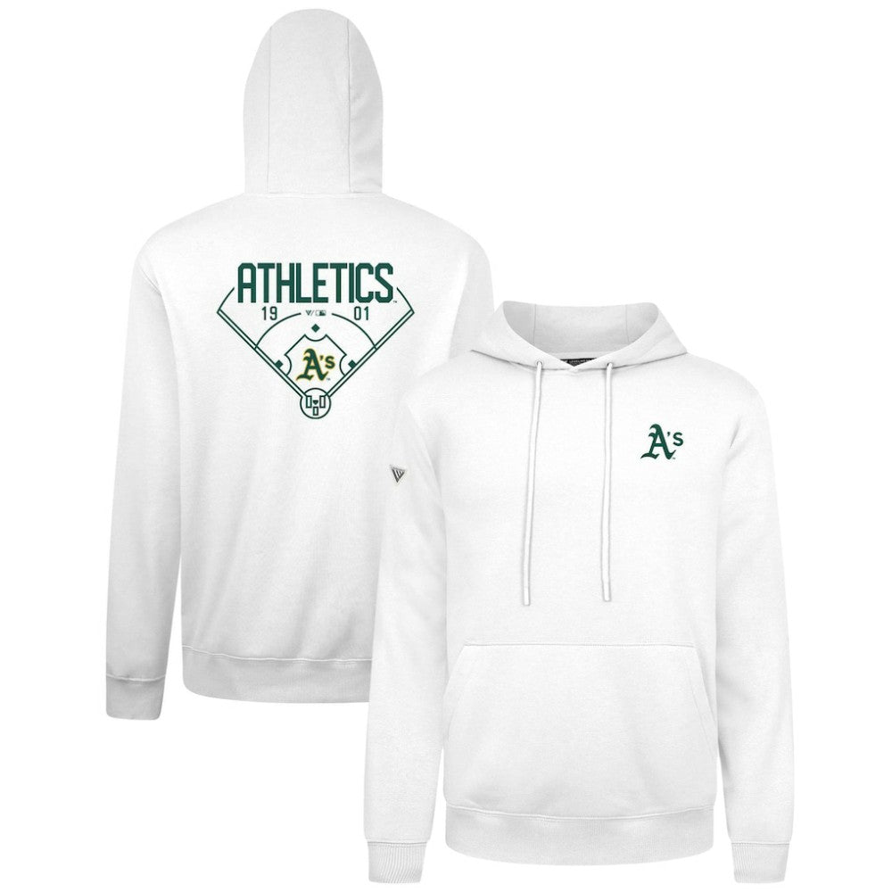 Athletics Levelwear Podium Primary Pullover Hoodie | MLB US
