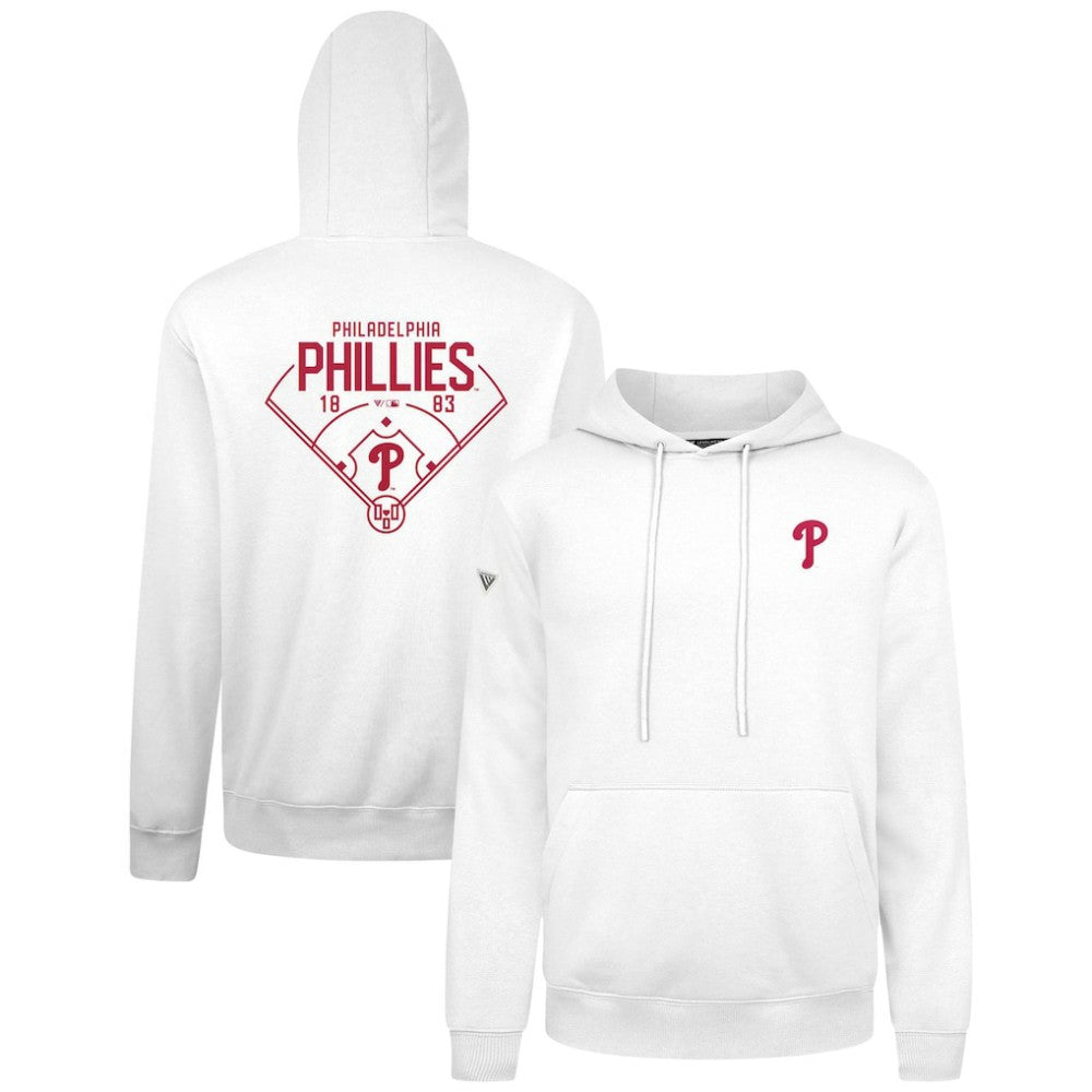 Philadelphia Phillies Levelwear Podium Primary Pullover Hoodie | MLB New
