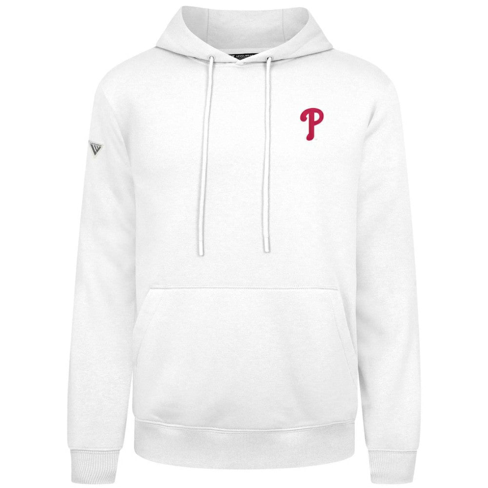 Philadelphia Phillies Levelwear Podium Primary Pullover Hoodie | MLB New
