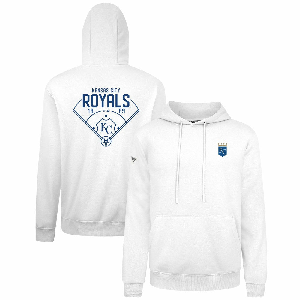 Kansas City Royals Levelwear Podium Primary Pullover Hoodie | MLB New