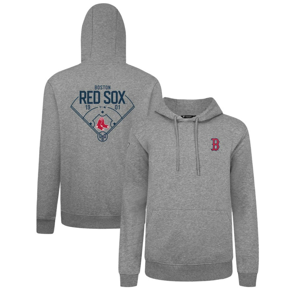 Boston Red Sox Levelwear Podium Primary Pullover Hoodie | MLB Online