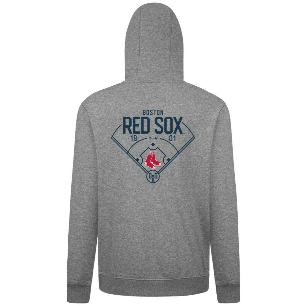 Boston Red Sox Levelwear Podium Primary Pullover Hoodie | MLB Online