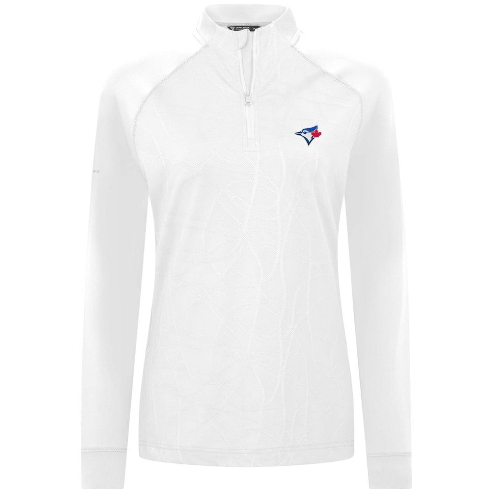 Toronto Blue Jays Levelwear Women's Amethyst Insignia 2.0 Quarter-Zip Jacket | MLB US