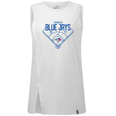 Toronto Blue Jays Levelwear Women's Influx Home Field Tank Top | MLB Sale