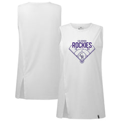 Colorado Rockies Levelwear Women's Influx Home Field Tank Top | MLB New
