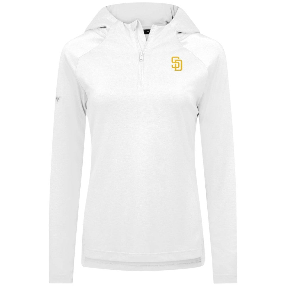 San Diego Padres Levelwear Women's Raven Insignia 2.0 Quarter-Zip Jacket | MLB For sale