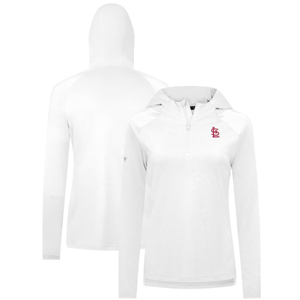 St. Louis Cardinals Levelwear Women's Raven Insignia 2.0 Quarter-Zip Jacket | MLB New