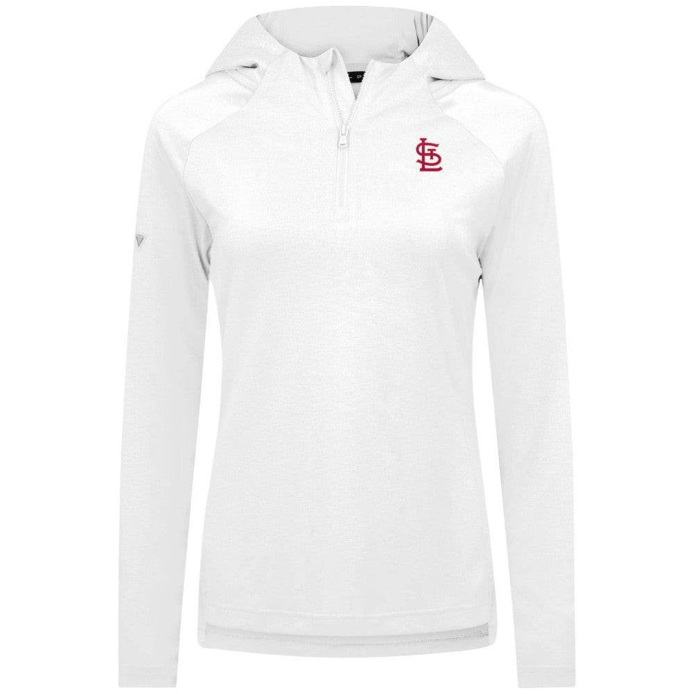 St. Louis Cardinals Levelwear Women's Raven Insignia 2.0 Quarter-Zip Jacket | MLB New