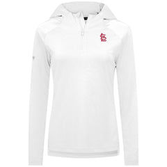 St. Louis Cardinals Levelwear Women's Raven Insignia 2.0 Quarter-Zip Jacket | MLB New