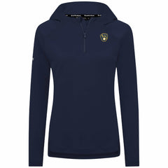 Milwaukee Brewers Levelwear Women's Raven Insignia 2.0 Quarter-Zip Jacket | MLB Near me