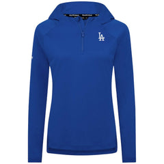 Los Angeles Dodgers Levelwear Women's Raven Insignia 2.0 Quarter-Zip Jacket | MLB New