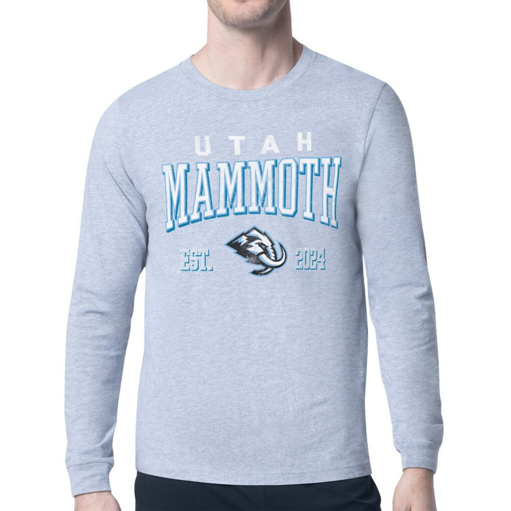 Utah Mammoth Starter Retro Graphic Long Sleeve T-Shirt Discount