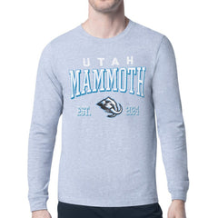 Utah Mammoth Starter Retro Graphic Long Sleeve T-Shirt Discount