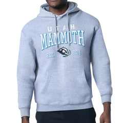 Utah Mammoth Starter Retro Graphic Fleece Pullover Hoodie Online