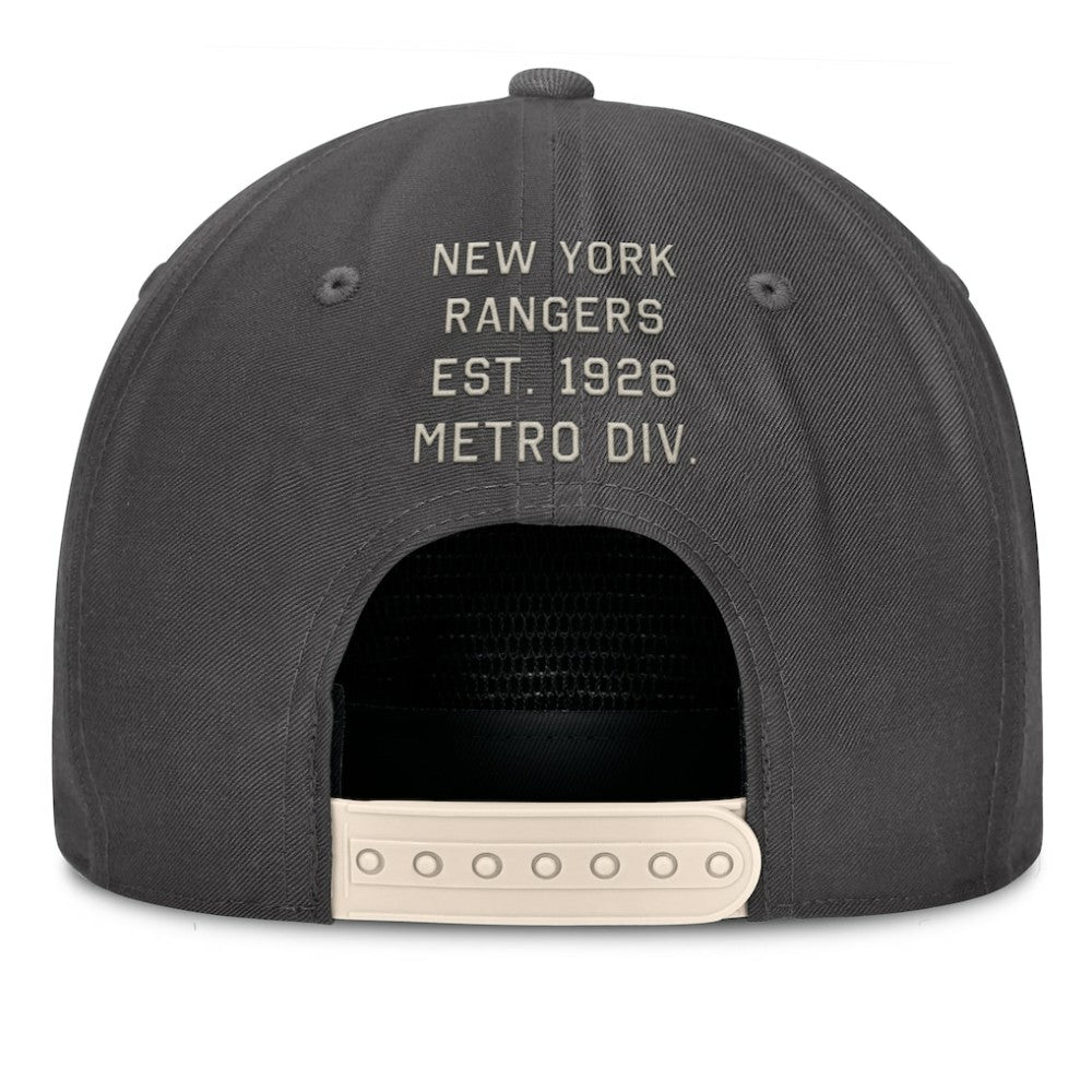 New York Rangers Fanatics Closer Adjustable Hat Outlet