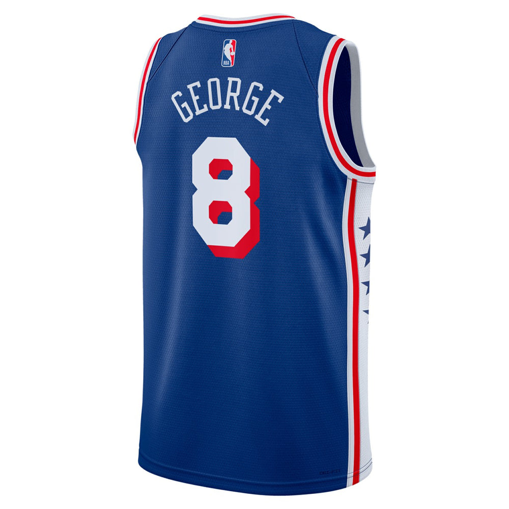 Paul George Philadelphia 76ers Unisex 2024 Offseason Addition Swingman Jersey On Sale