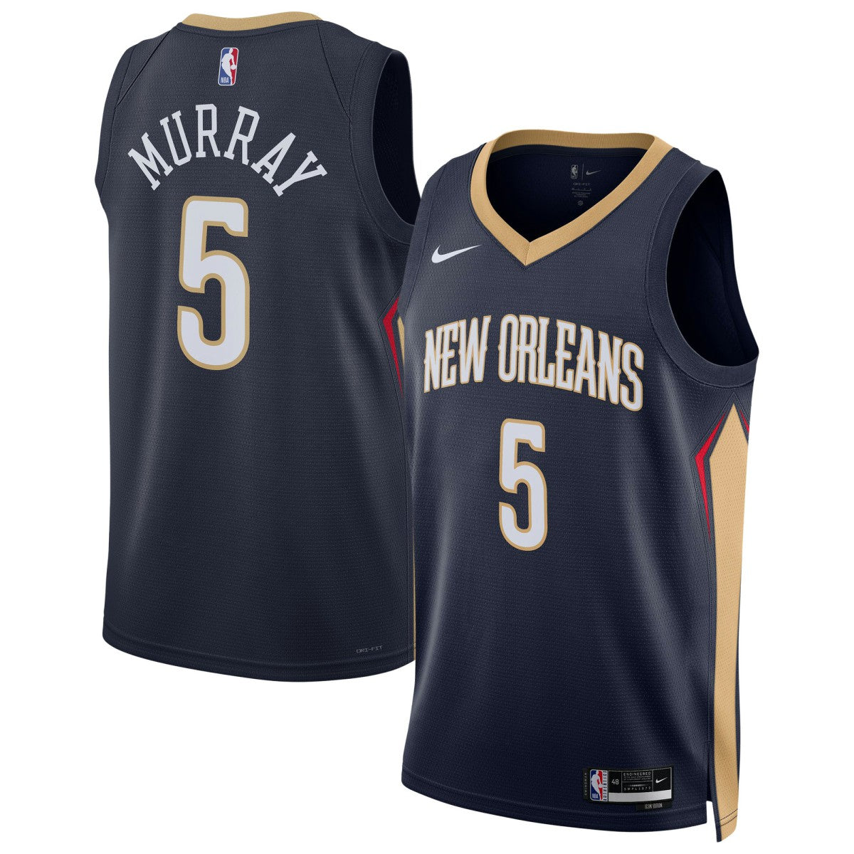Dejounte Murray New Orleans Pelicans Unisex 2024 Offseason Addition Swingman Jersey On Sale