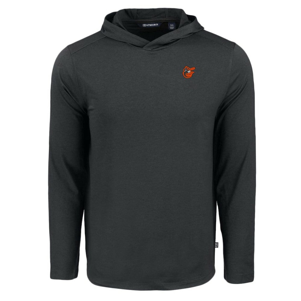 Baltimore Orioles Cutter & Buck Coastline Epic Comfort Recycled Eco Hoodie Long Sleeve T-Shirt | MLB US