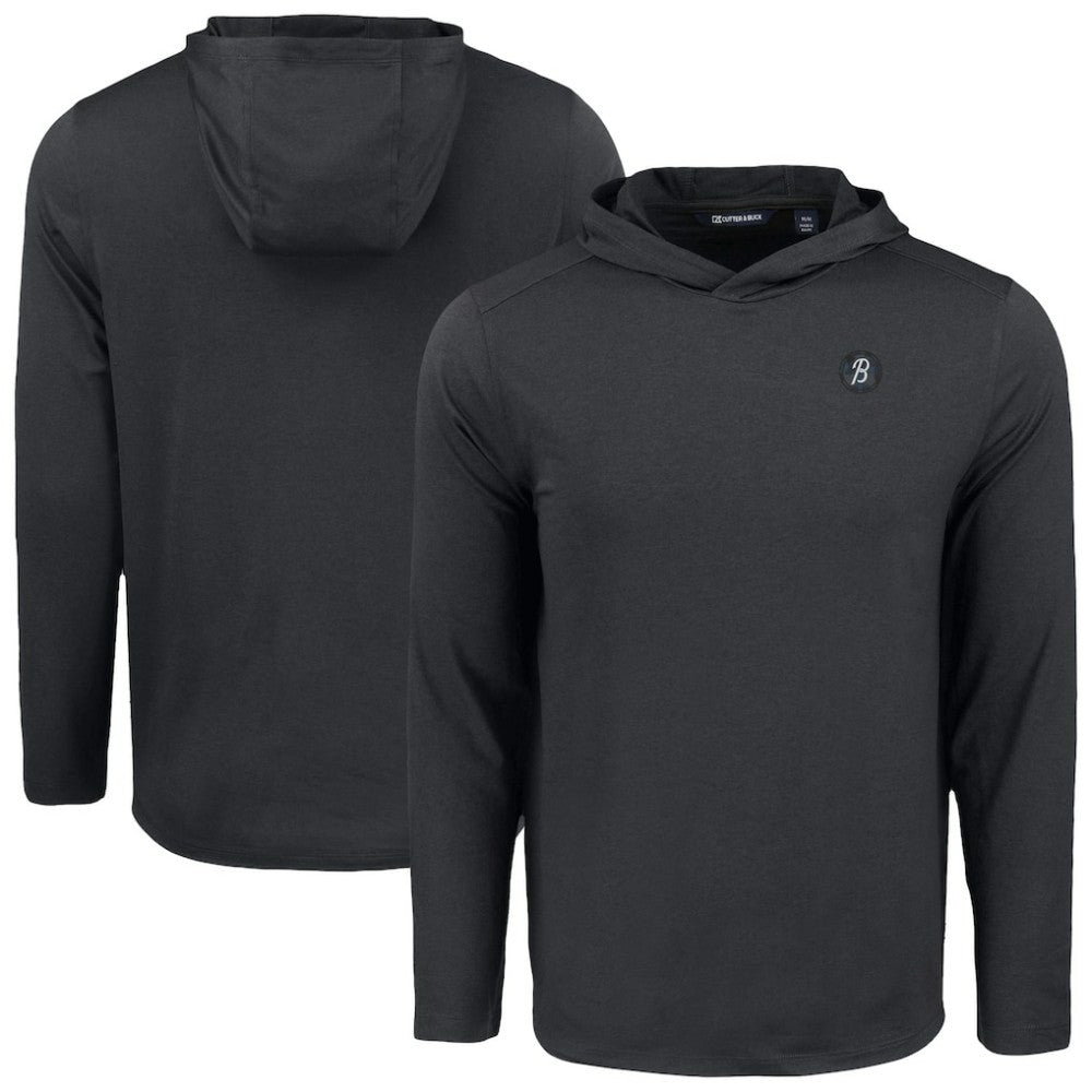 Baltimore Orioles Cutter & Buck Coastline Epic Comfort Recycled Eco Hoodie Long Sleeve T-Shirt | MLB Discount