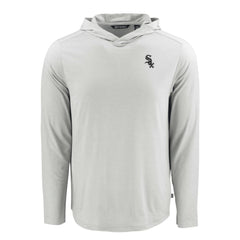 Chicago White Sox Cutter & Buck Coastline Epic Comfort Recycled Eco Hoodie Long Sleeve T-Shirt | MLB Outlet