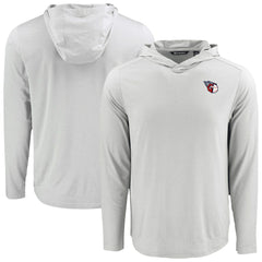 Cleveland Guardians Cutter & Buck Coastline Epic Comfort Recycled Eco Hoodie Long Sleeve T-Shirt | MLB Sale
