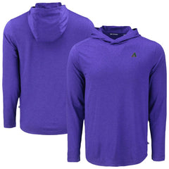 Arizona Diamondbacks Cutter & Buck Coastline Epic Comfort Recycled Eco Hoodie Long Sleeve T-Shirt | MLB Discount