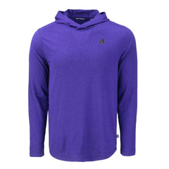 Arizona Diamondbacks Cutter & Buck Coastline Epic Comfort Recycled Eco Hoodie Long Sleeve T-Shirt | MLB Discount
