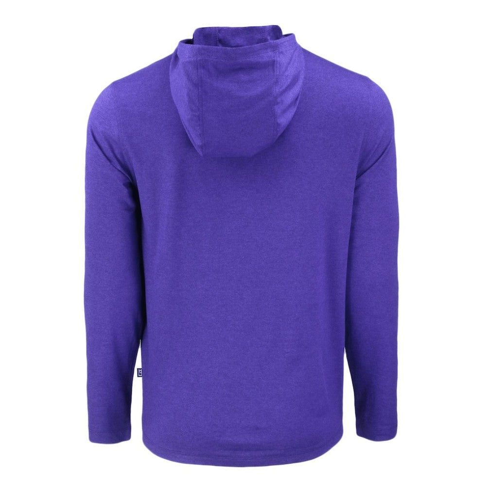 Arizona Diamondbacks Cutter & Buck Coastline Epic Comfort Recycled Eco Hoodie Long Sleeve T-Shirt | MLB Discount